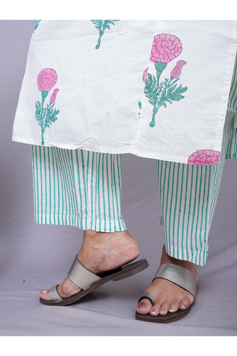 "Lovisha" cotton kurti pant