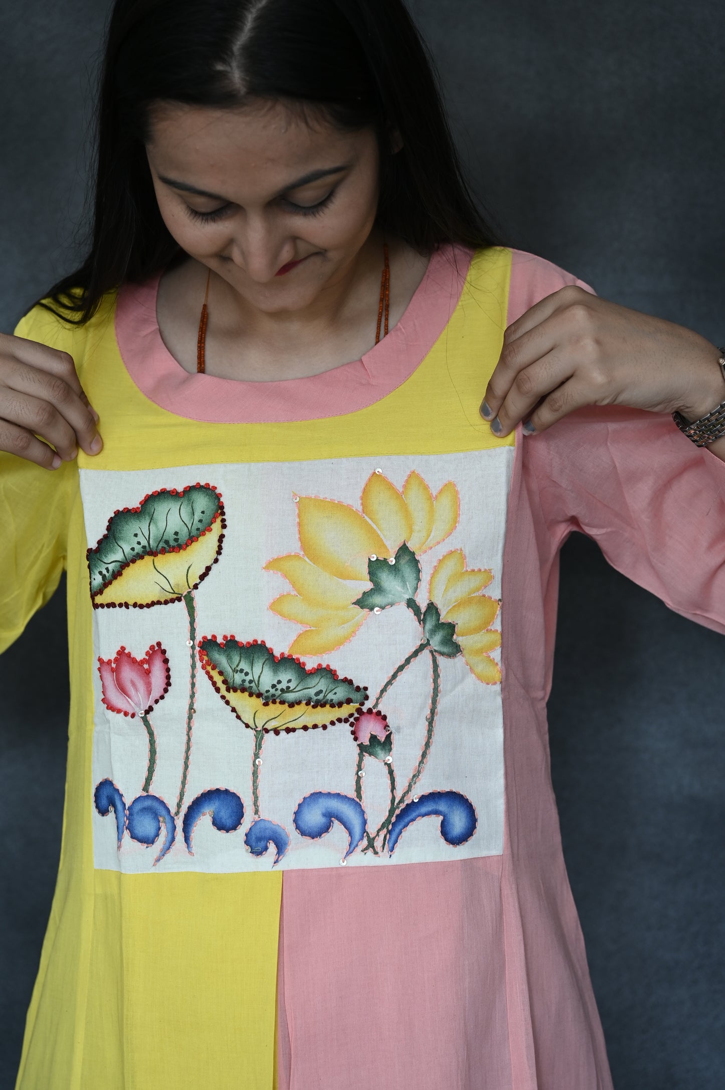 Hand Painted Kurti