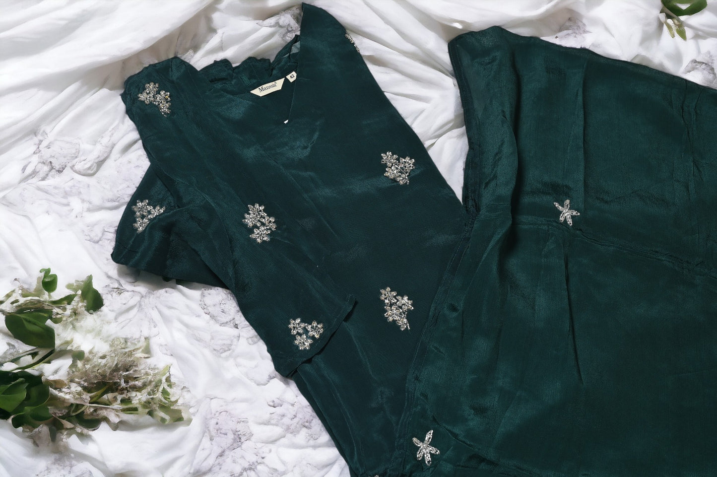 Charm Green Dress!