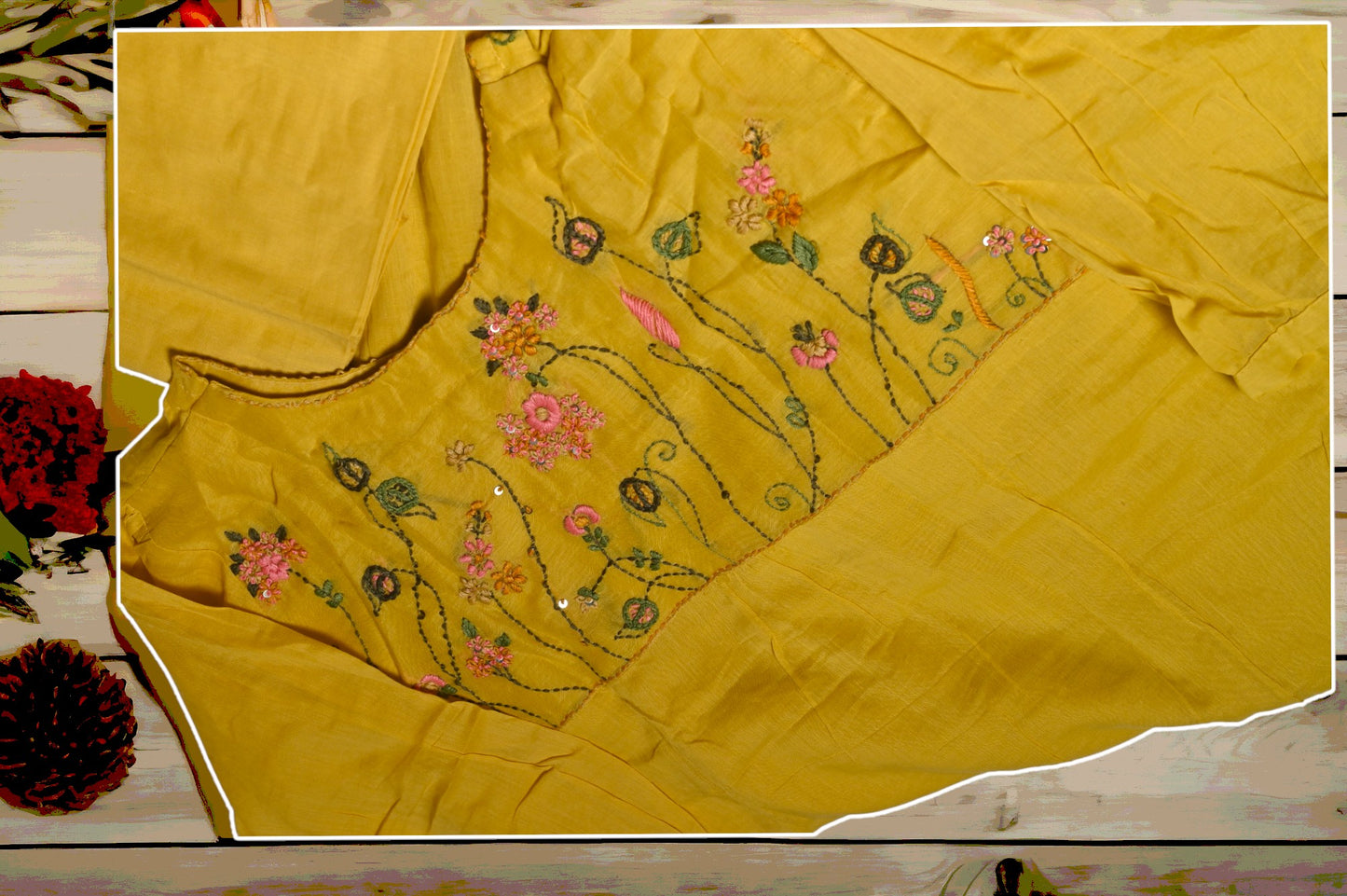 Blossem Mal Cotton Kurti Pant