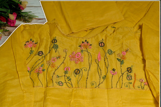 Blossem Mal Cotton Kurti Pant