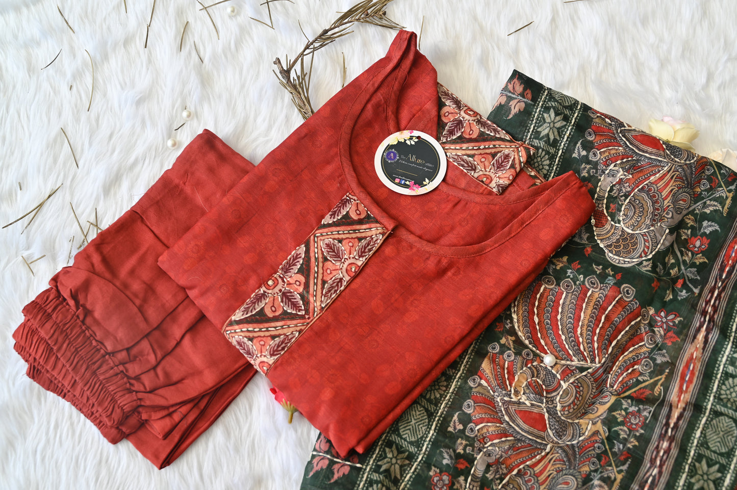 Kota Doriya chanderi silk dress !