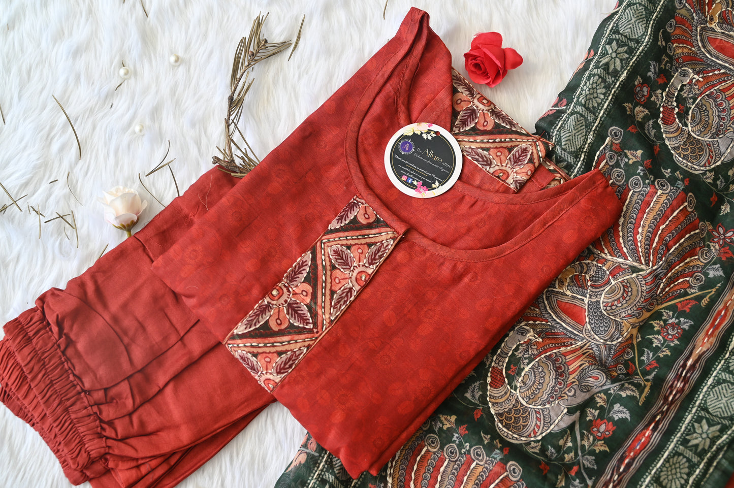 Kota Doriya chanderi silk dress !