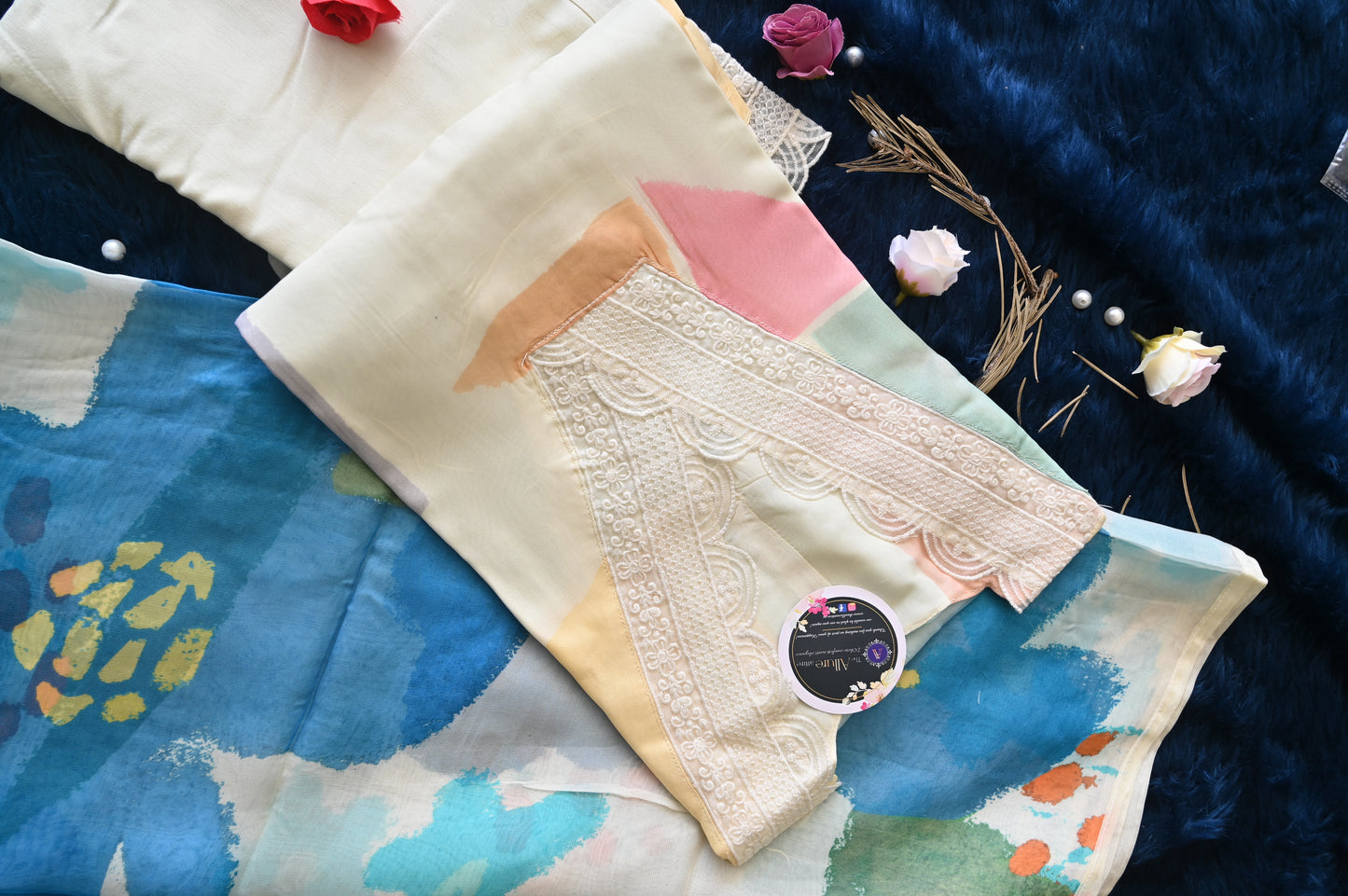 Pure Organza Designer Dress !