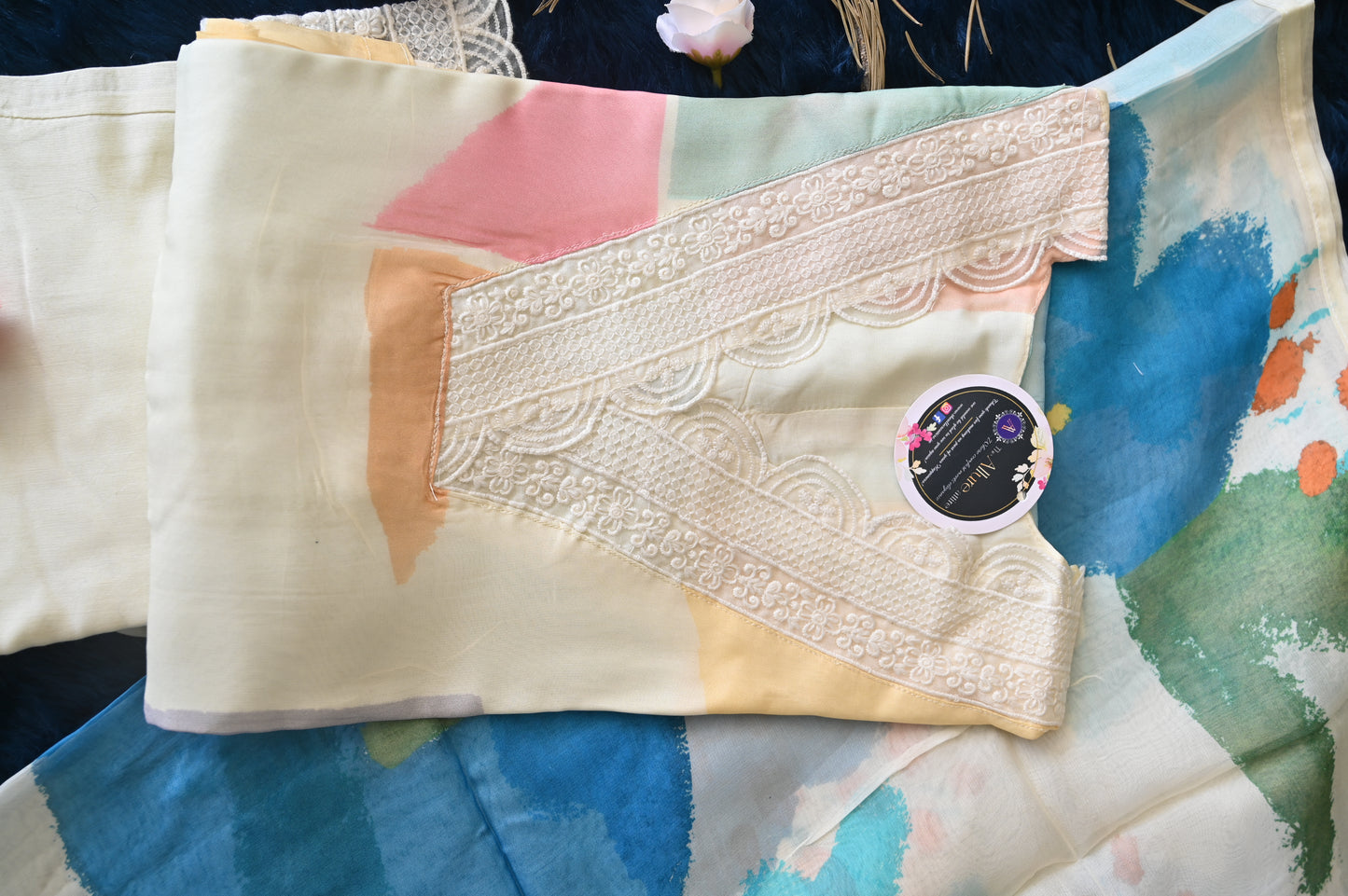 Pure Organza Designer Dress !