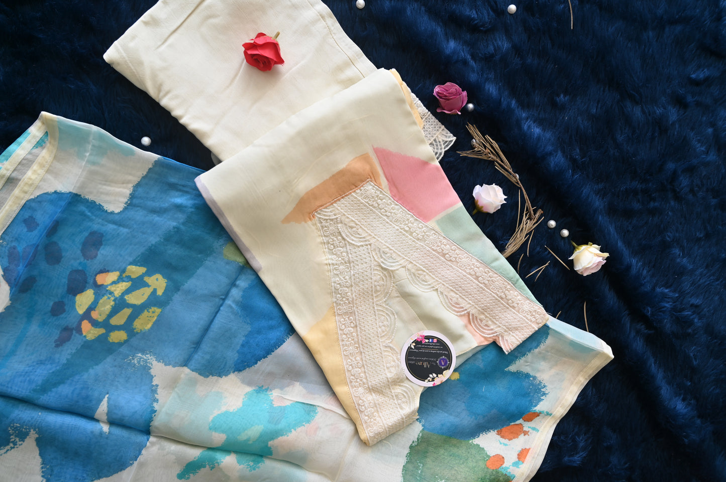 Pure Organza Designer Dress !