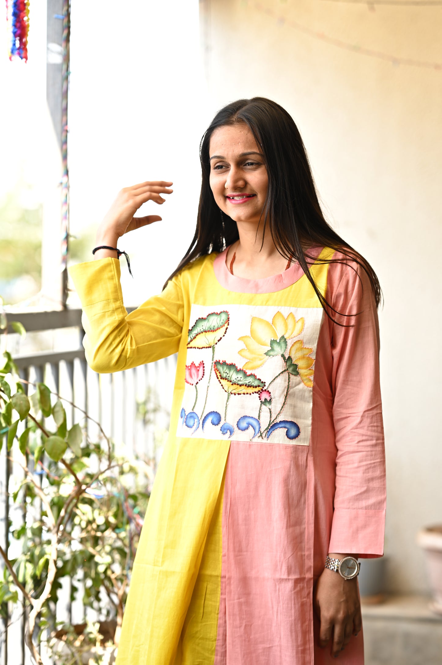 Hand Painted Kurti