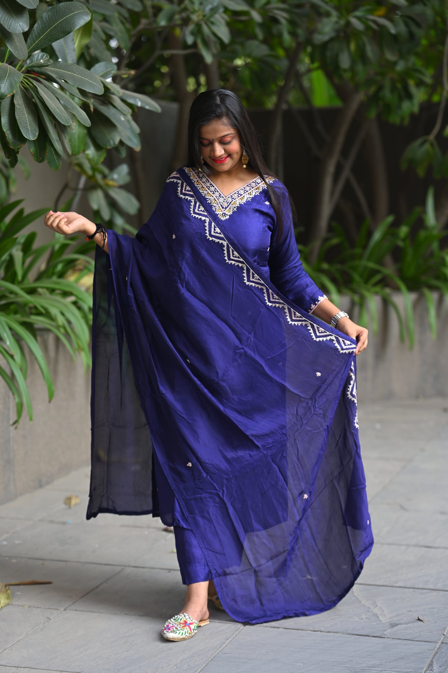 Purple Love Pure Zardoshi and Pearl handwork dress!