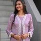 Gown with shrug style with pearl,zardoshi handwork!