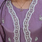 Gown with shrug style with pearl,zardoshi handwork!