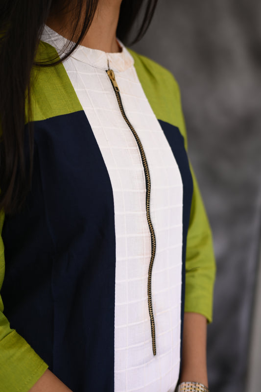 Rahi Colourblock Kurti