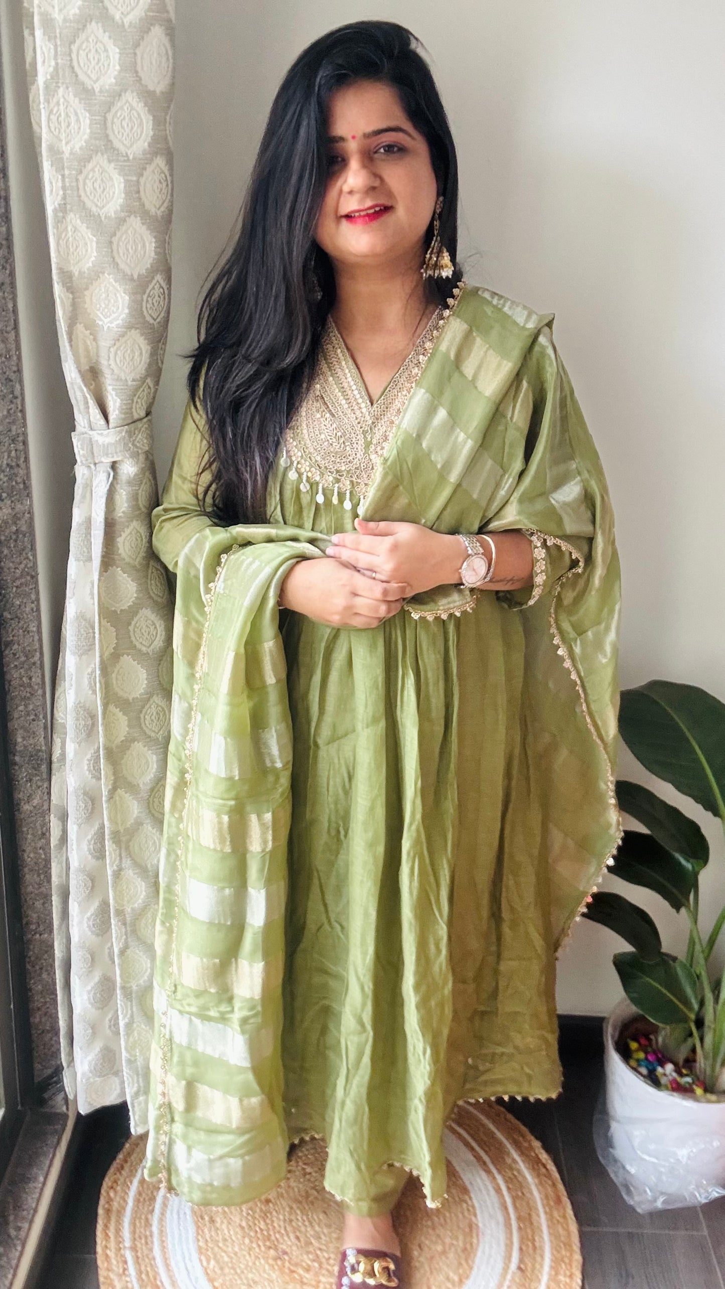 “Kismat” Mul Chanderi Suit Set 💕