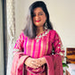 “Shiney” tissue and Mirror handwork shahara set