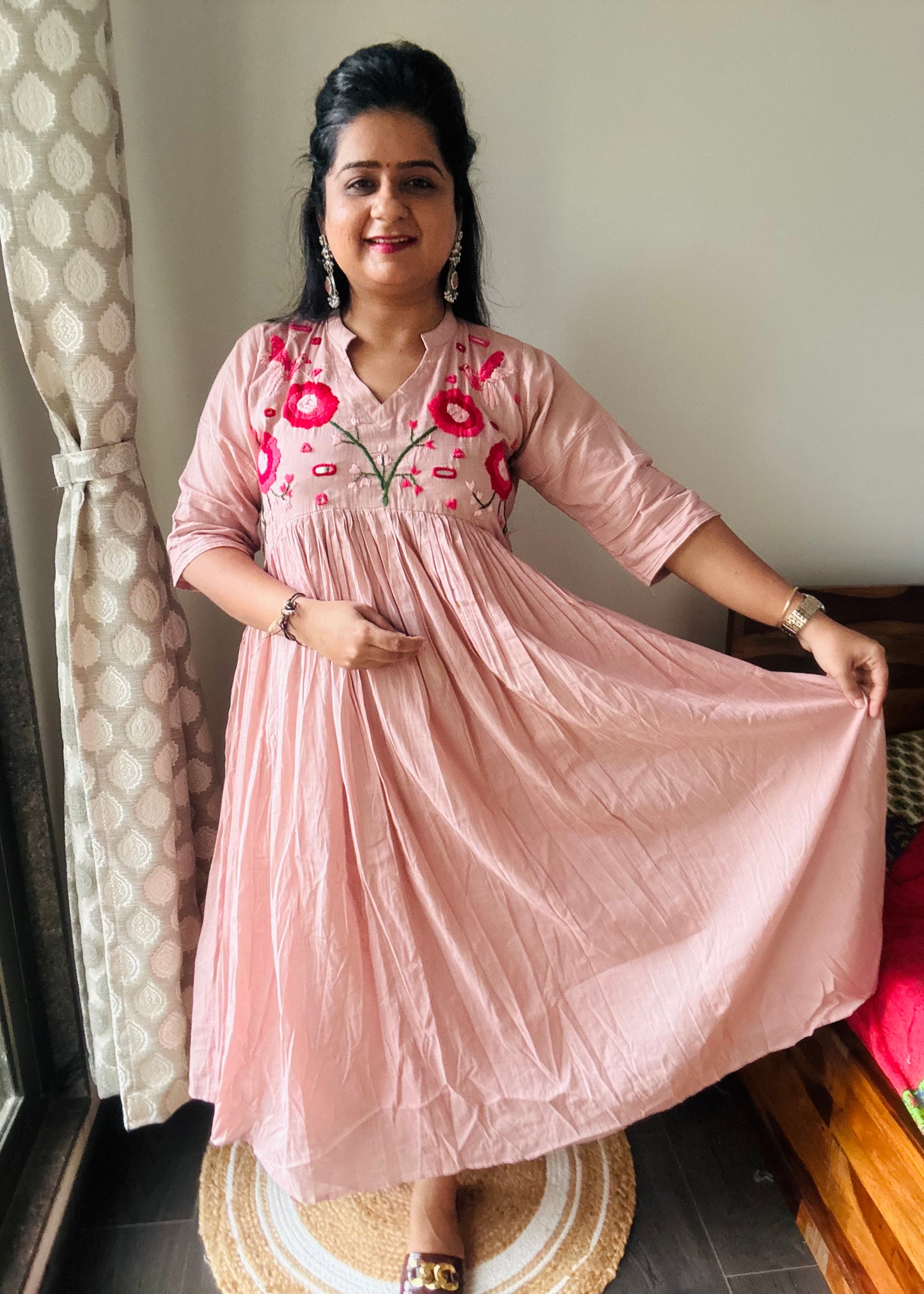 “sadabahar “ Mal cotton Gown