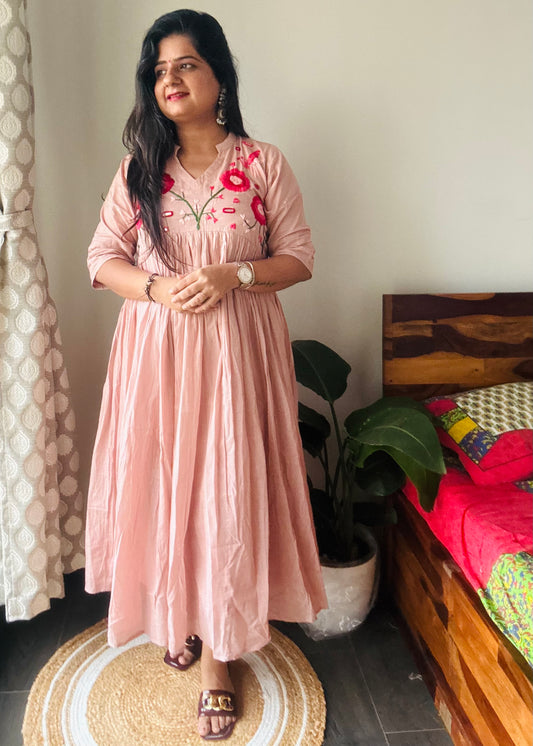 “sadabahar “ Mal cotton Gown