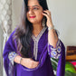 “Suhana” Pure Chinon Dress