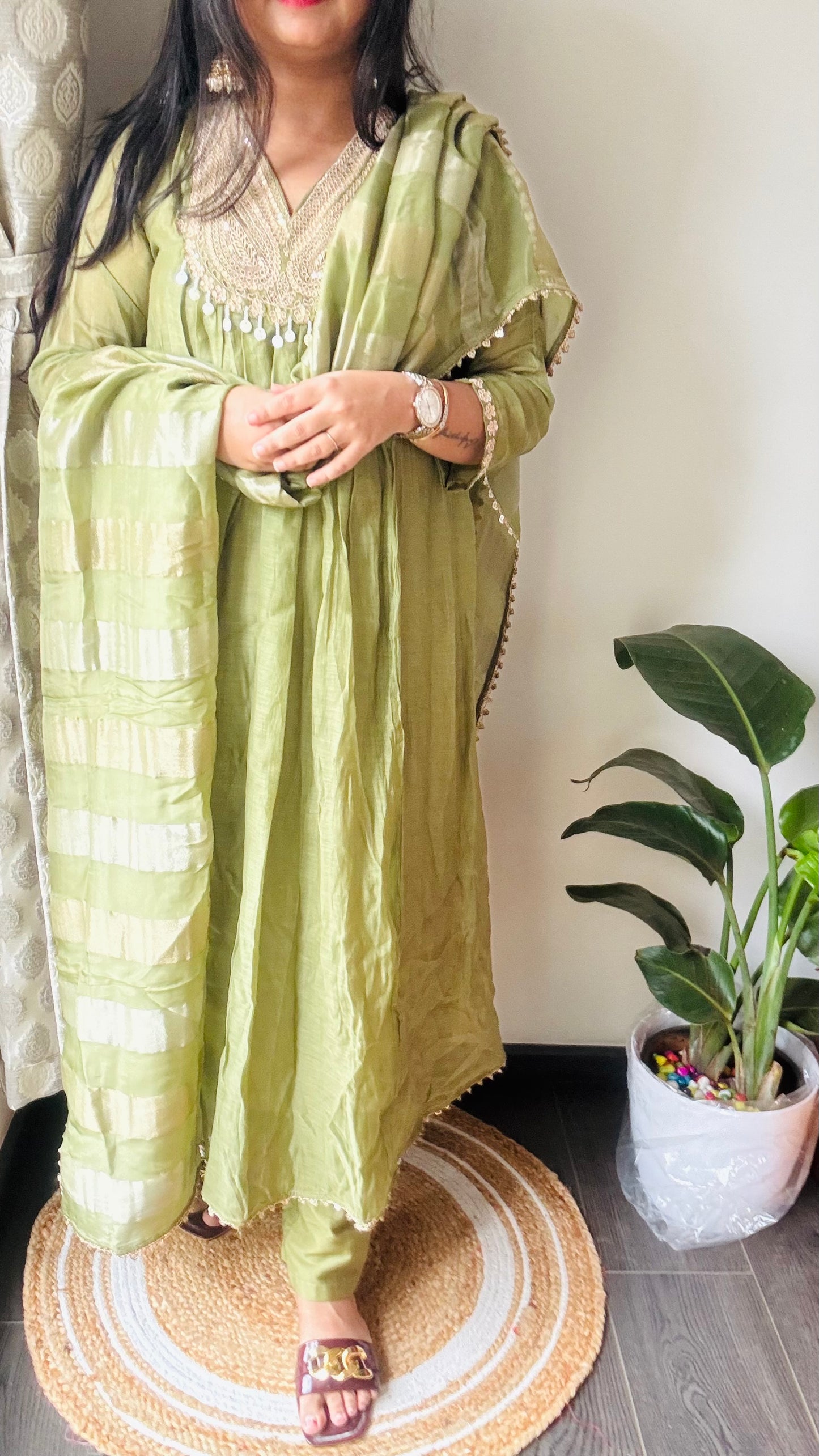 “Kismat” Mul Chanderi Suit Set 💕