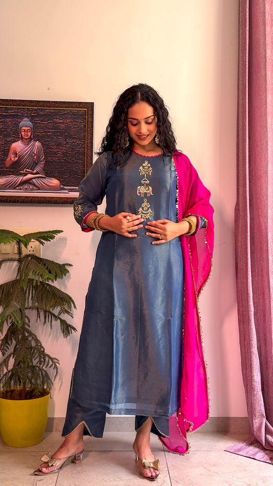 Chahat Tissue Dress