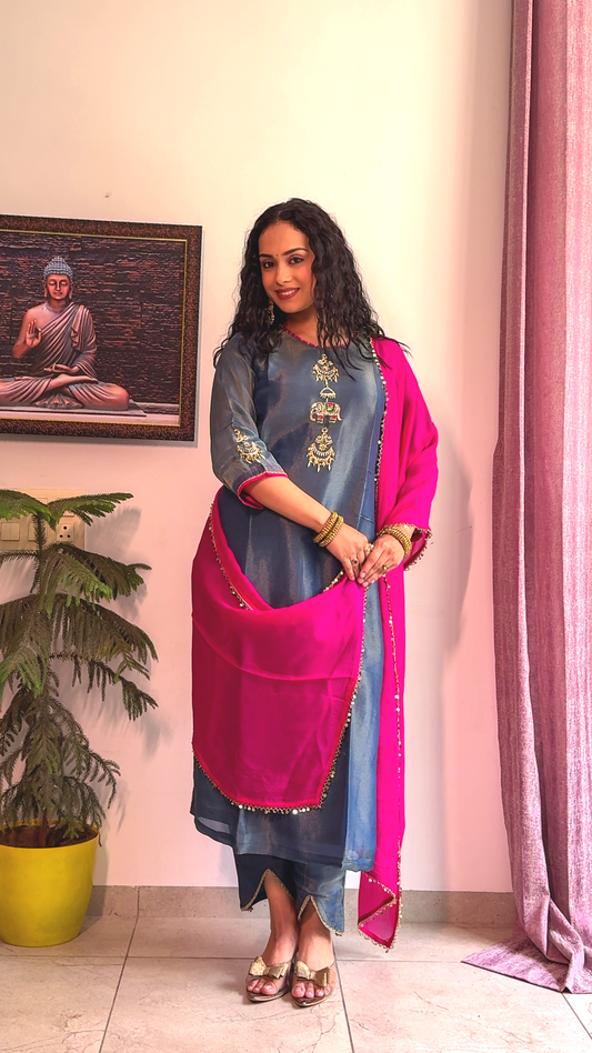 Chahat Tissue Dress