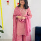 "Suhana" pure tissue sharara set