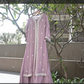 Gown with shrug style with pearl,zardoshi handwork!