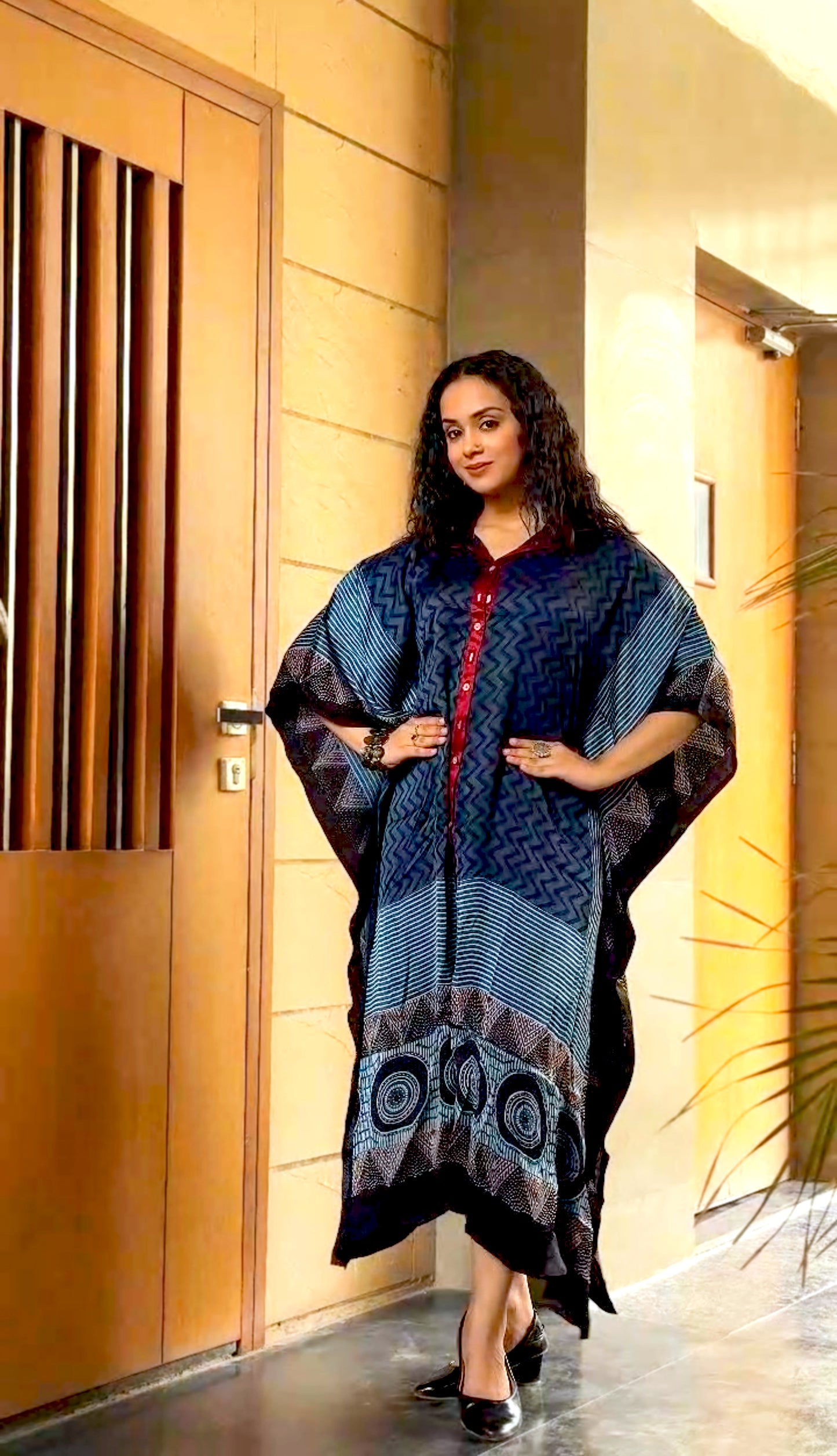 Raji Luxe Ajarak Kaftan