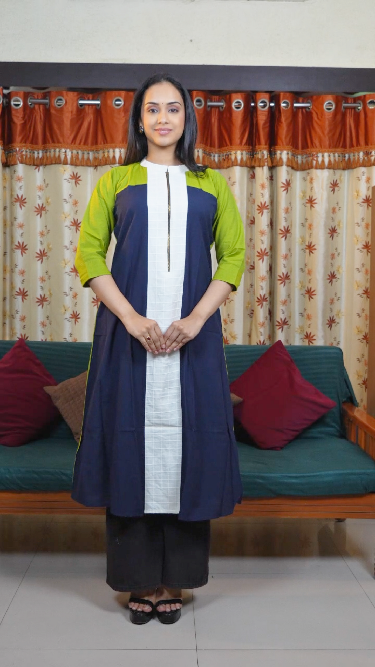 Rahi Colourblock Kurti