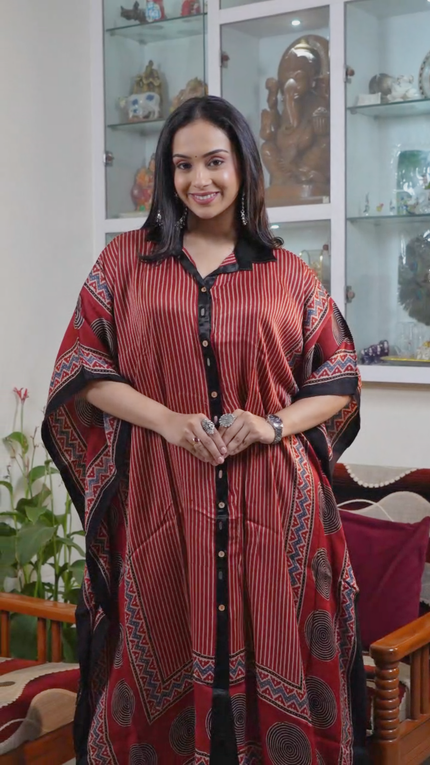 Gul Luxe Ajark Kaftan