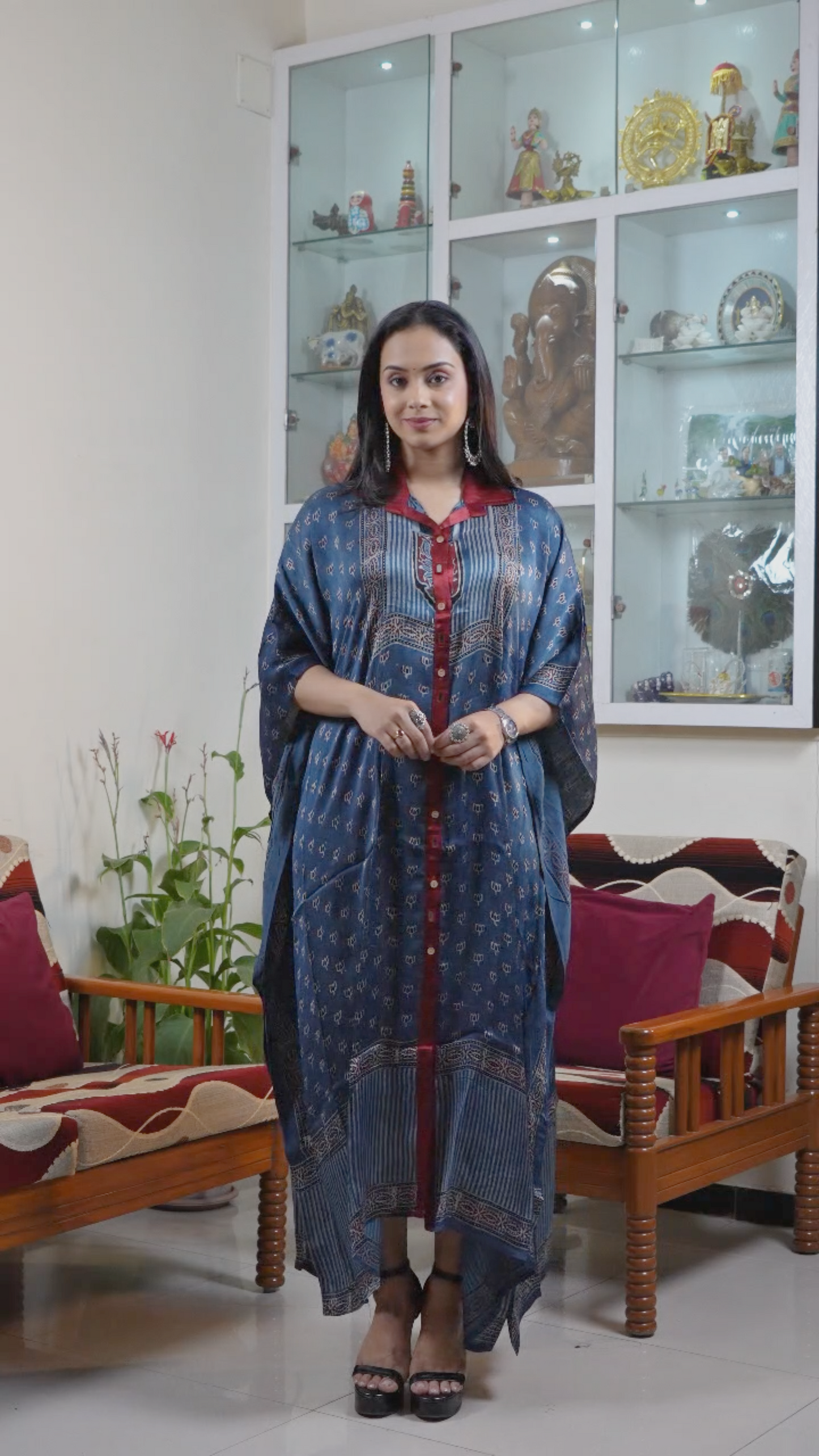 Gul Luxe Ajark Kaftan