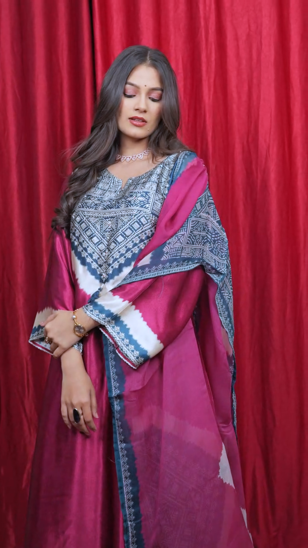 Arpita Gaji Silk suit