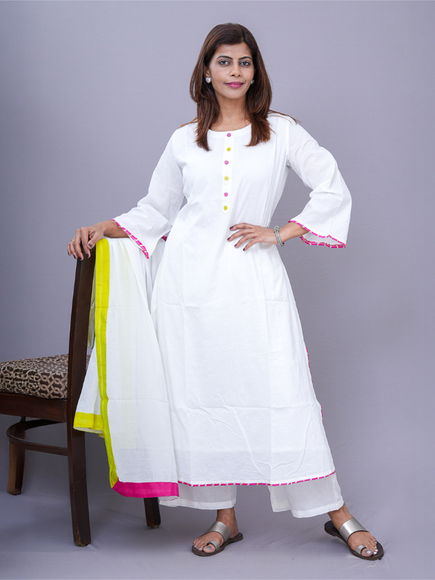 "Suhana " designer cotton dress