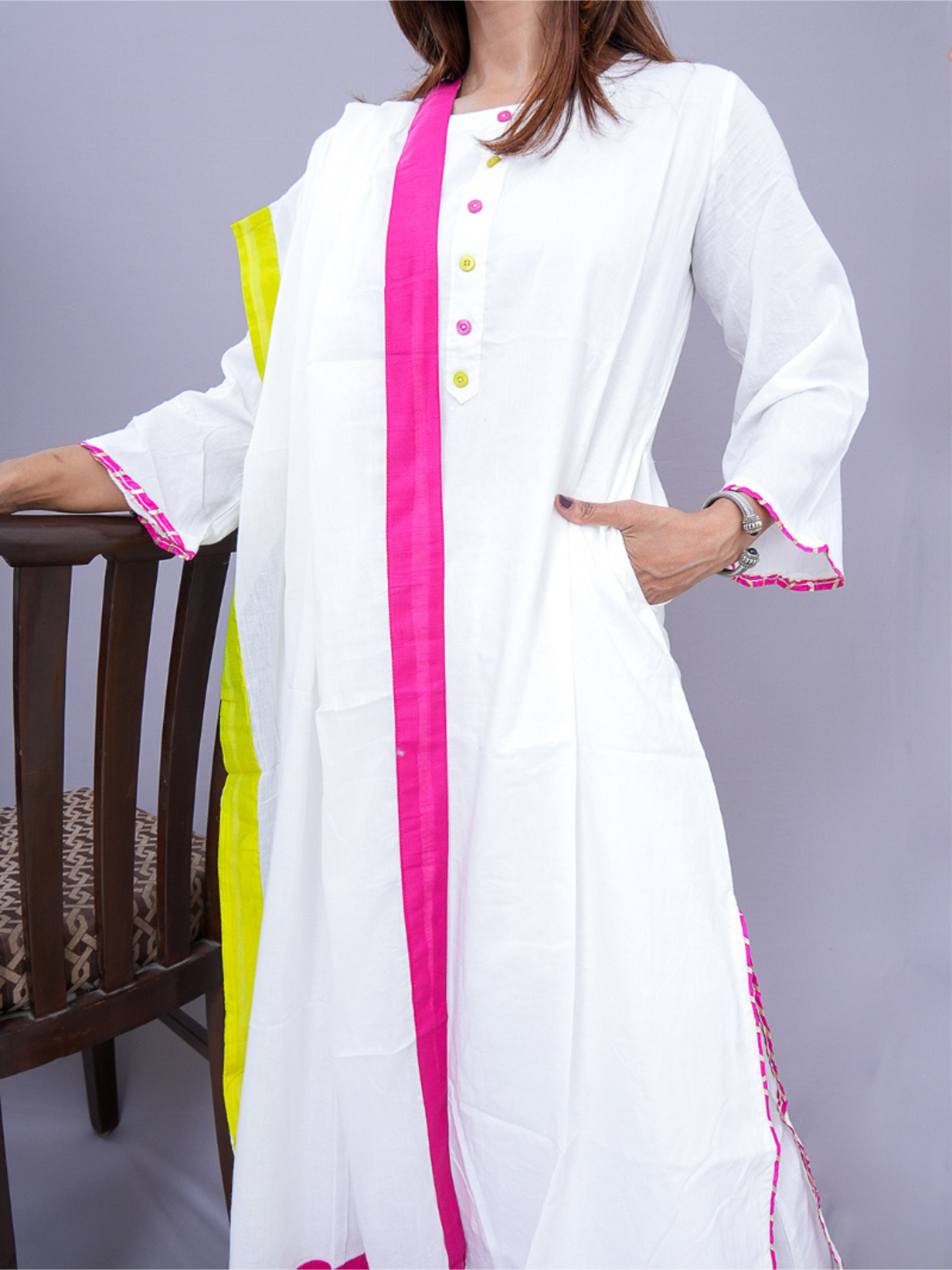 "Suhana " designer cotton dress