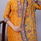 "Mahek" cotton silk dress