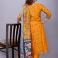 "Mahek" cotton silk dress