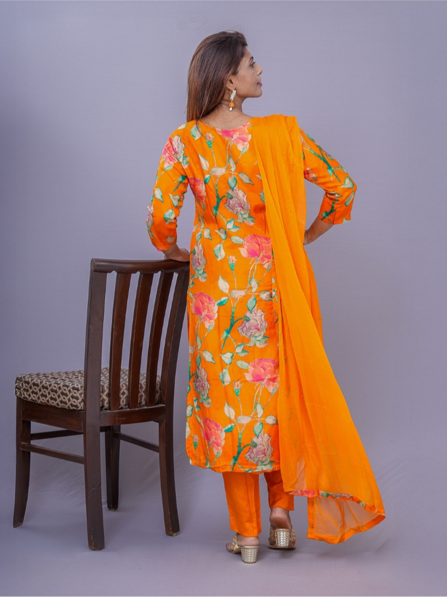 "Mashti" soft silk dress