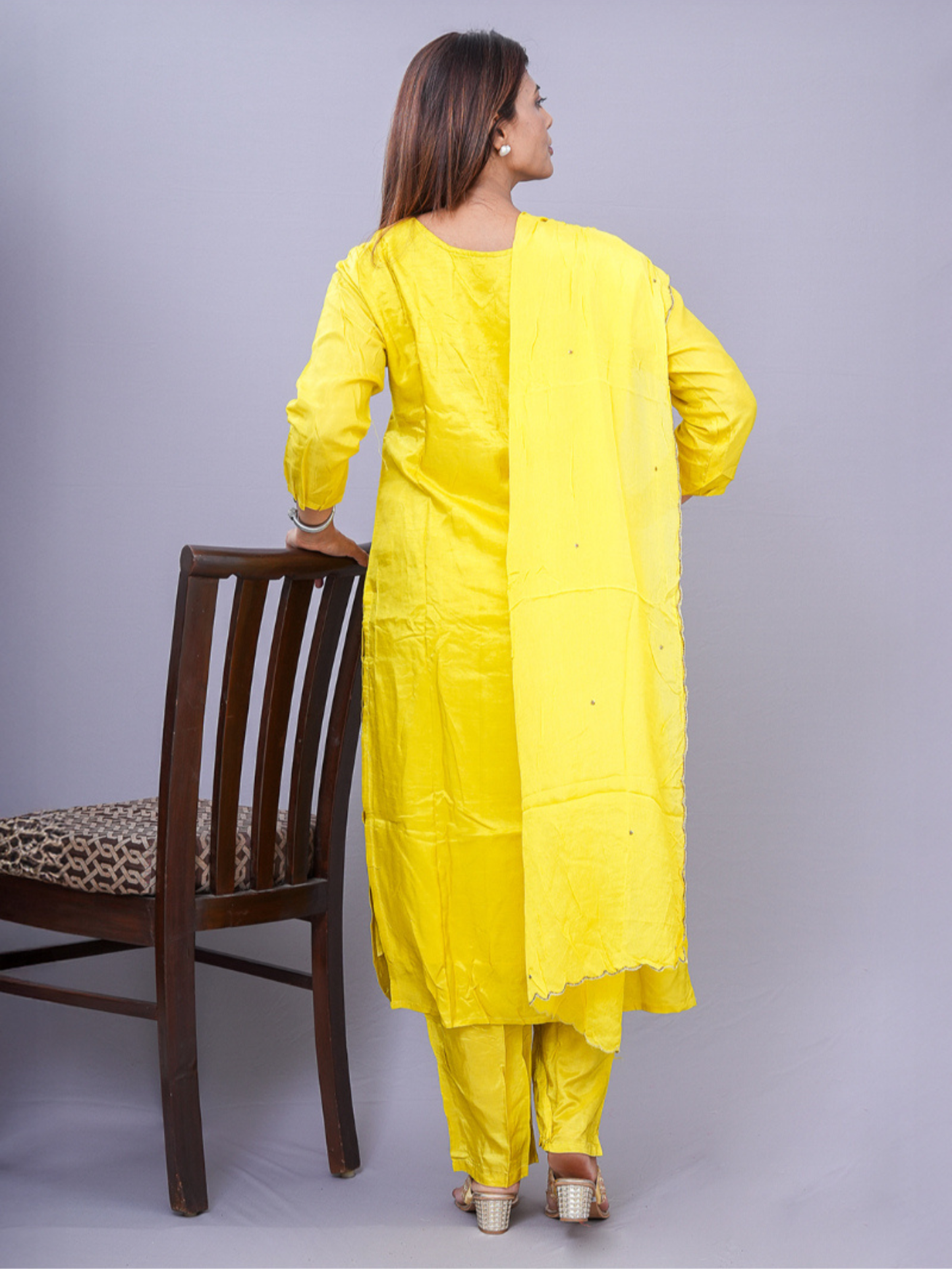 "Sunshie" raw silk dress