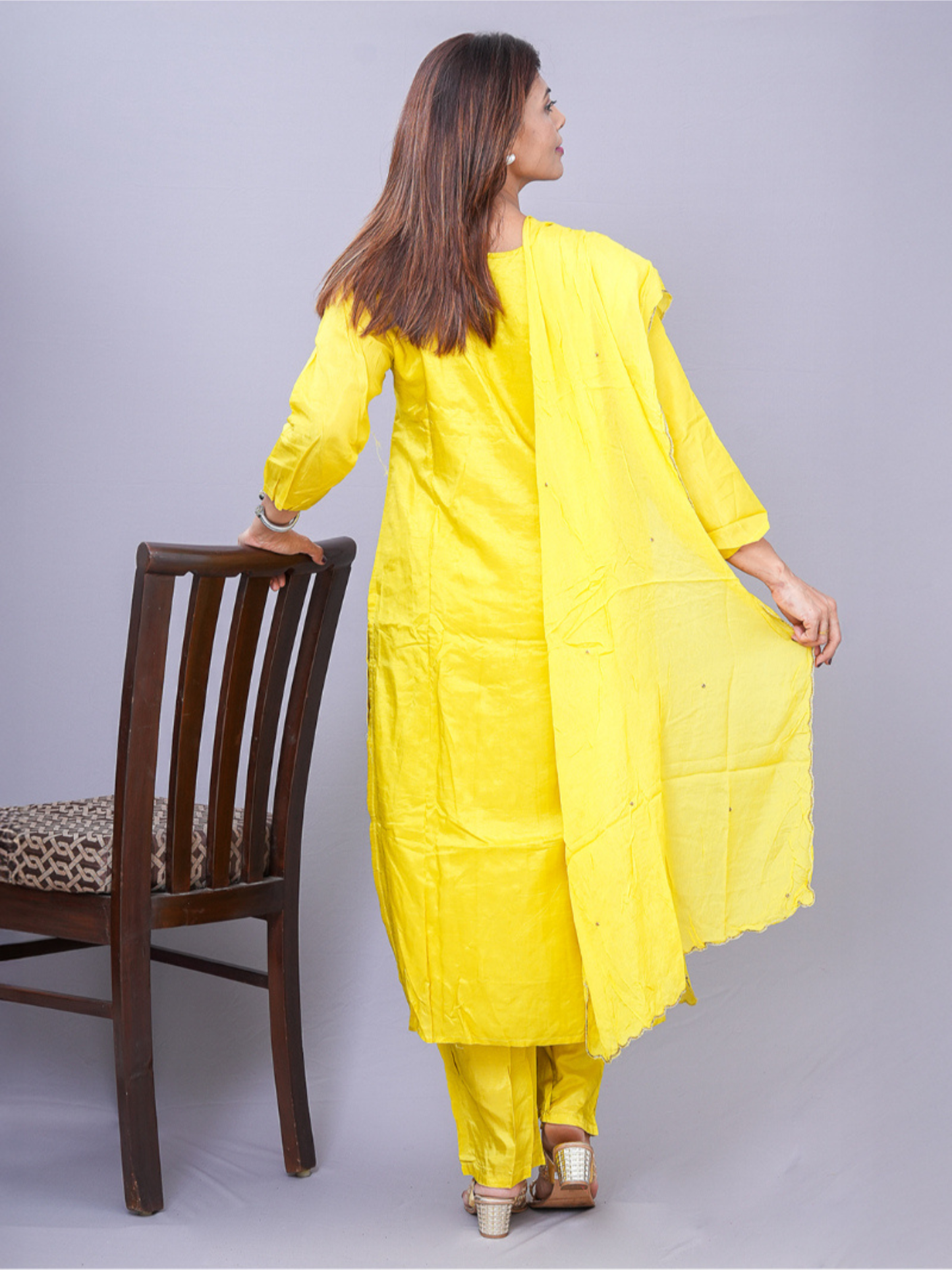 "Sunshie" raw silk dress
