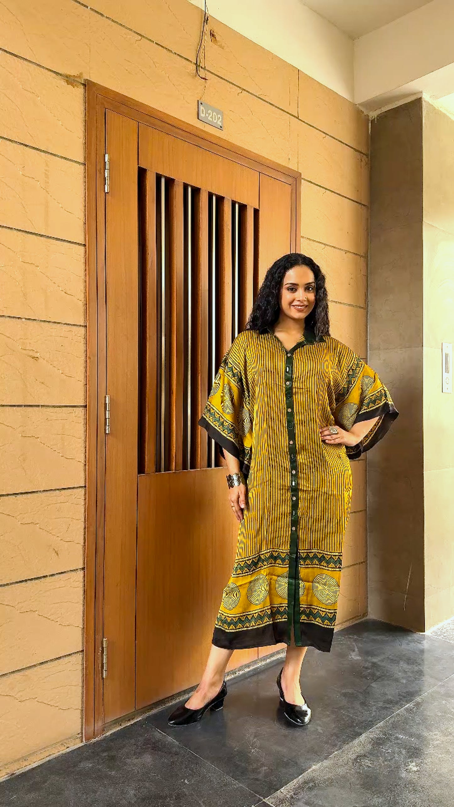 Raji Luxe Ajarak Kaftan