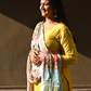 "Yashvi " raw silk dress