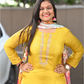 "Yashvi " raw silk dress