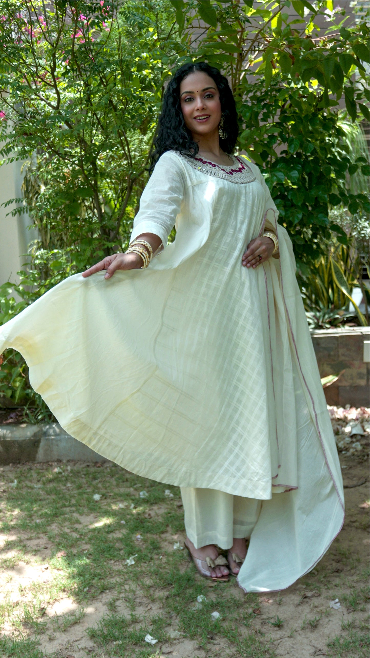 Shafed Ishq A-line Dress