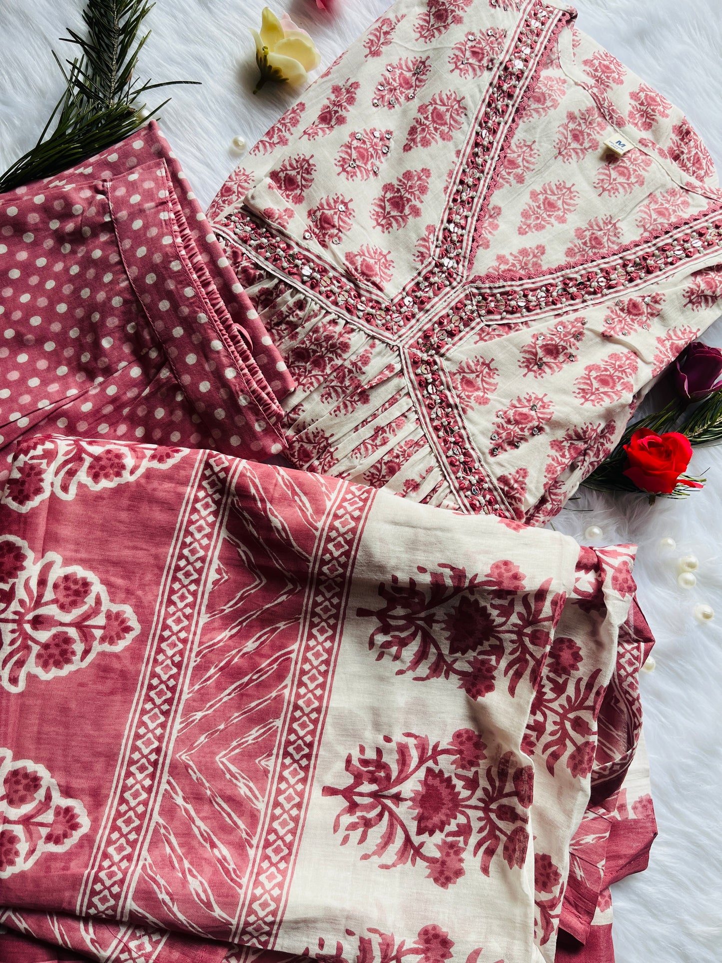 Most Trendy Alia - Cut designer Kurti Pant Set